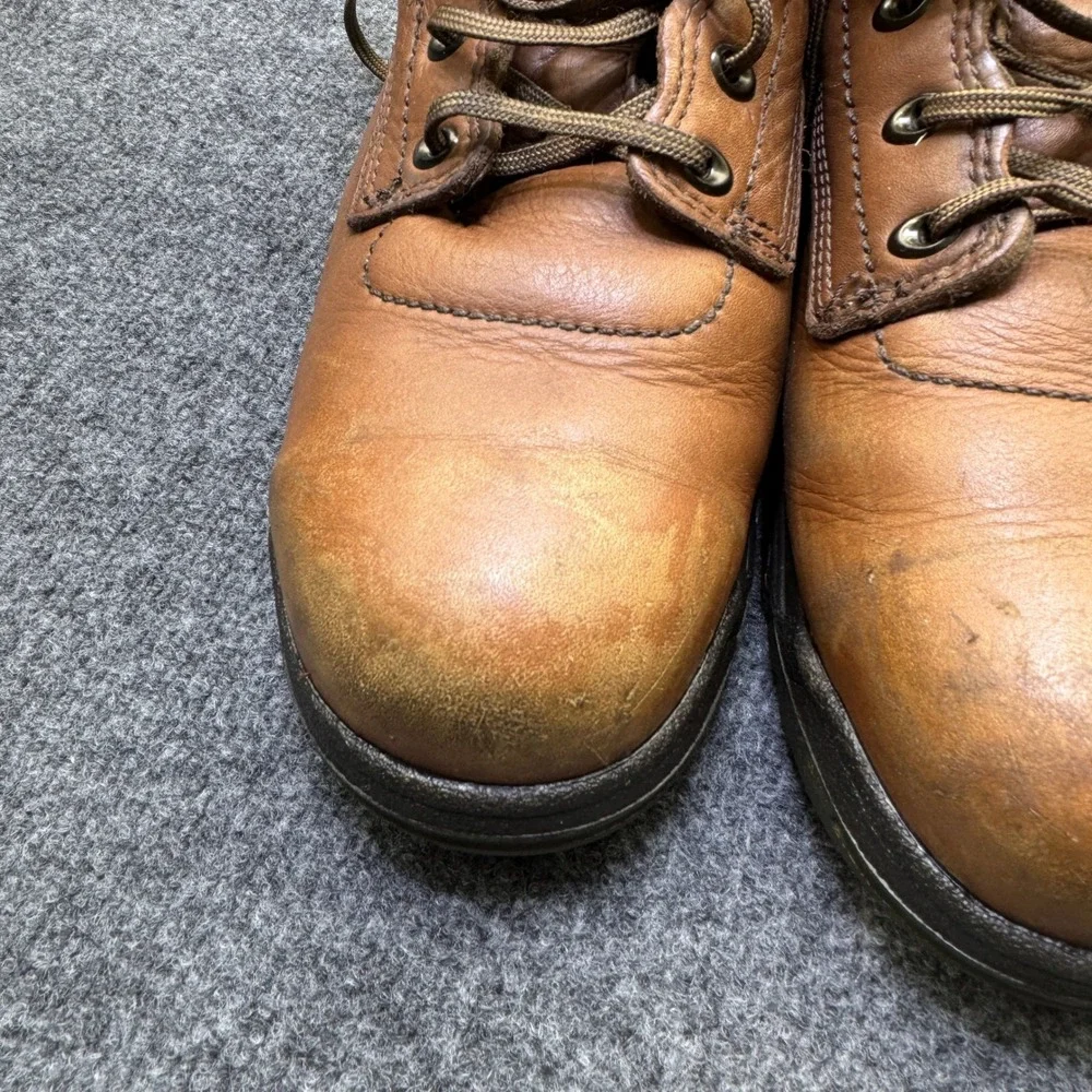 Timberland PRO Titan Mens 12W Brown Leather Safety Toe Work Boots Gorpcore Work